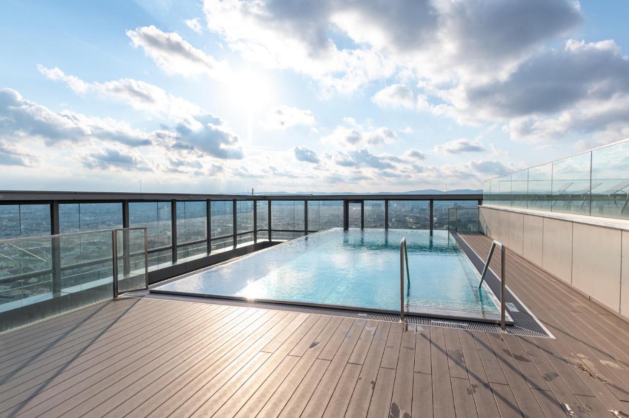 Apartment Over The Roofs Of Wien Exterior foto